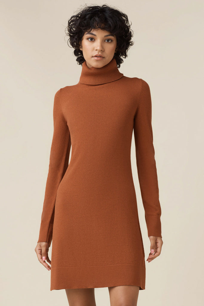 VETTA Apparel & Accessories The Mockneck Sweater Dress capsule wardrobe