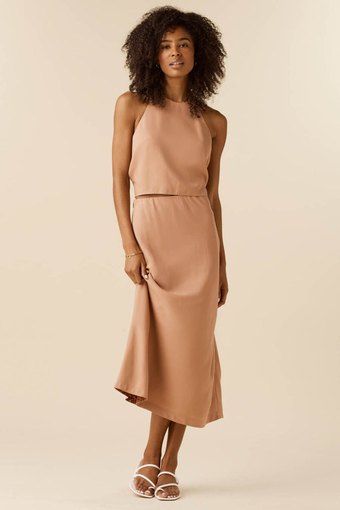 VETTA Apparel & Accessories The Two Piece Halter Dress capsule wardrobe