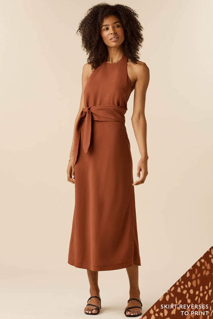 VETTA Apparel & Accessories The Two Piece Halter Dress capsule wardrobe