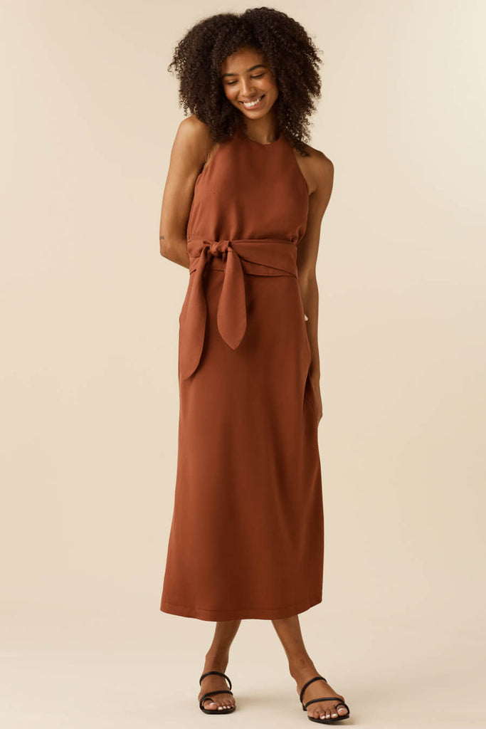 VETTA Apparel & Accessories The Two Piece Halter Dress capsule wardrobe