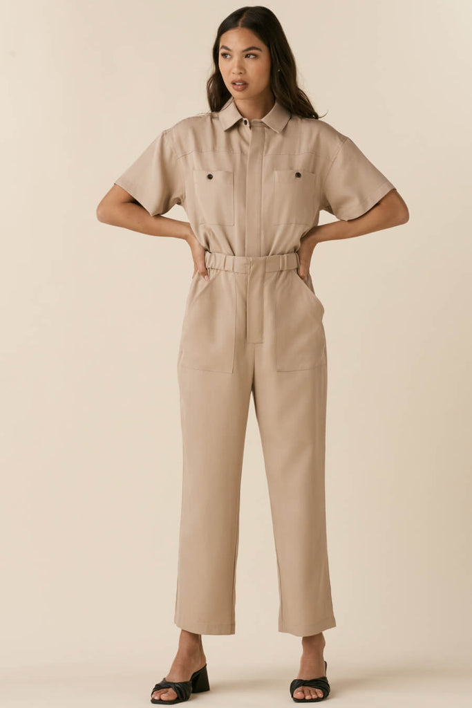 VETTA Apparel & Accessories The Two Piece Utility Jumpsuit capsule wardrobe