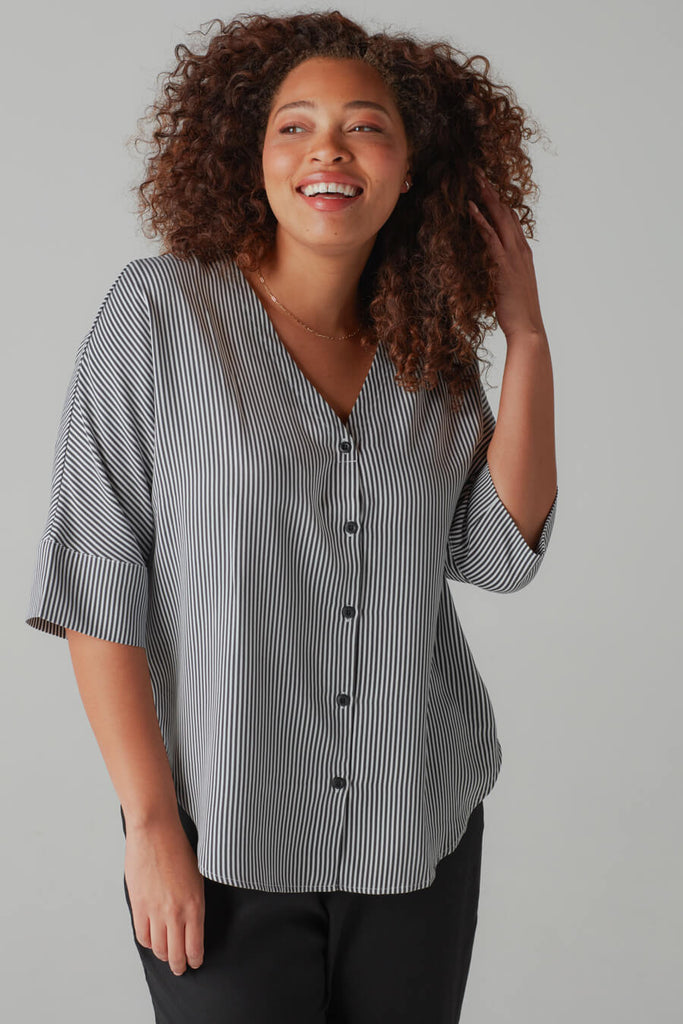 VETTA apparel The Boyfriend Shirt capsule wardrobe