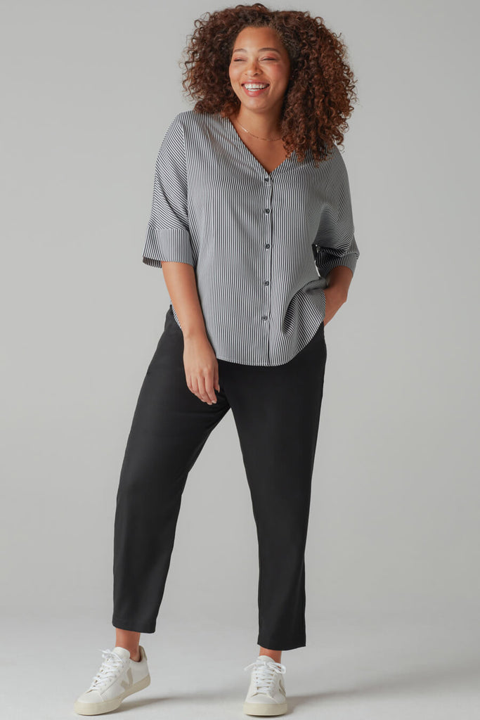 VETTA apparel The Boyfriend Shirt capsule wardrobe