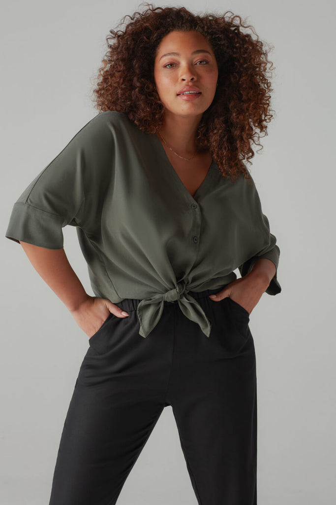 VETTA apparel The Boyfriend Shirt capsule wardrobe