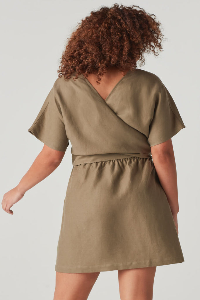 VETTA apparel The Convertible Wrap Mini Dress capsule wardrobe