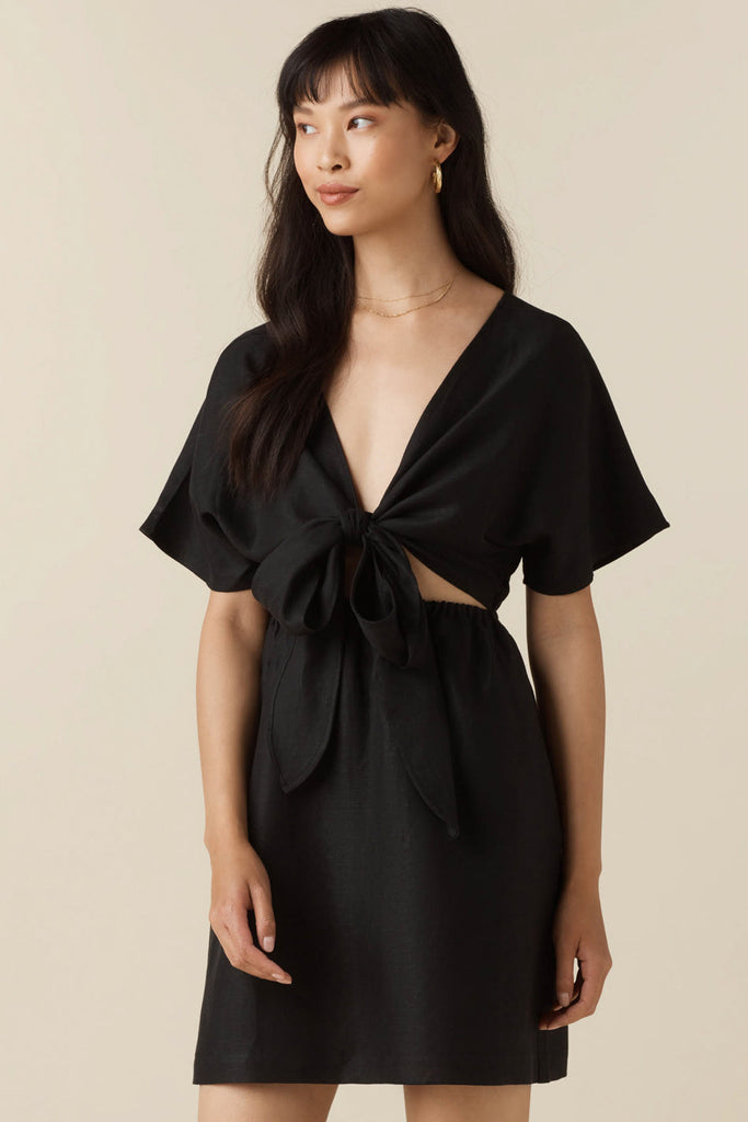 VETTA apparel The Convertible Wrap Mini Dress capsule wardrobe