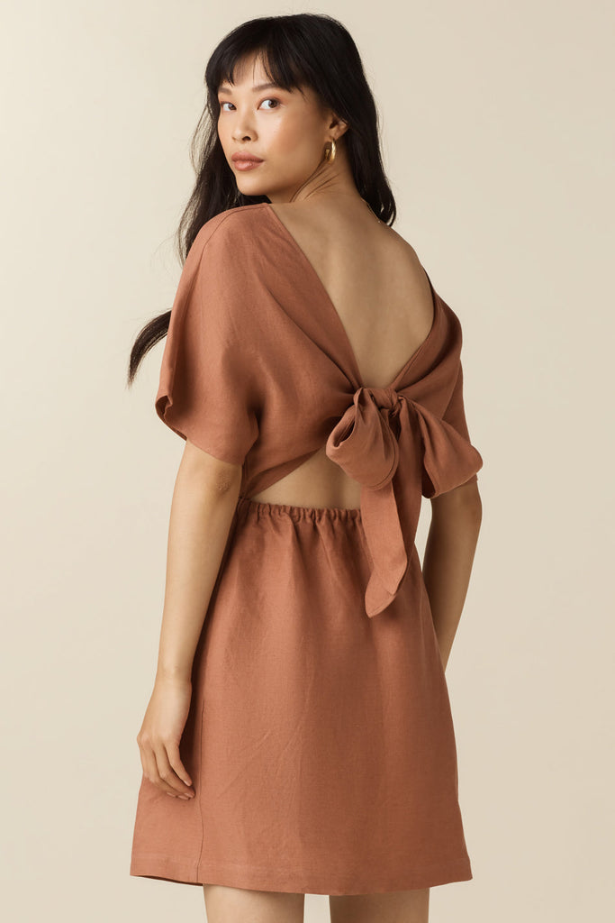 VETTA apparel The Convertible Wrap Mini Dress capsule wardrobe
