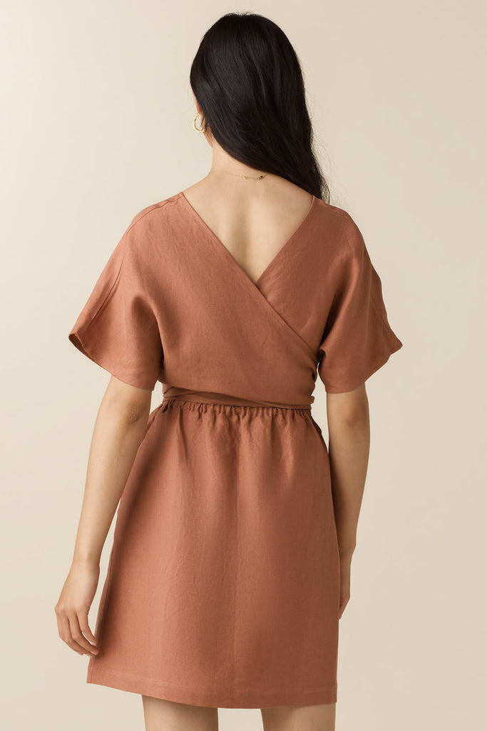 VETTA apparel The Convertible Wrap Mini Dress capsule wardrobe