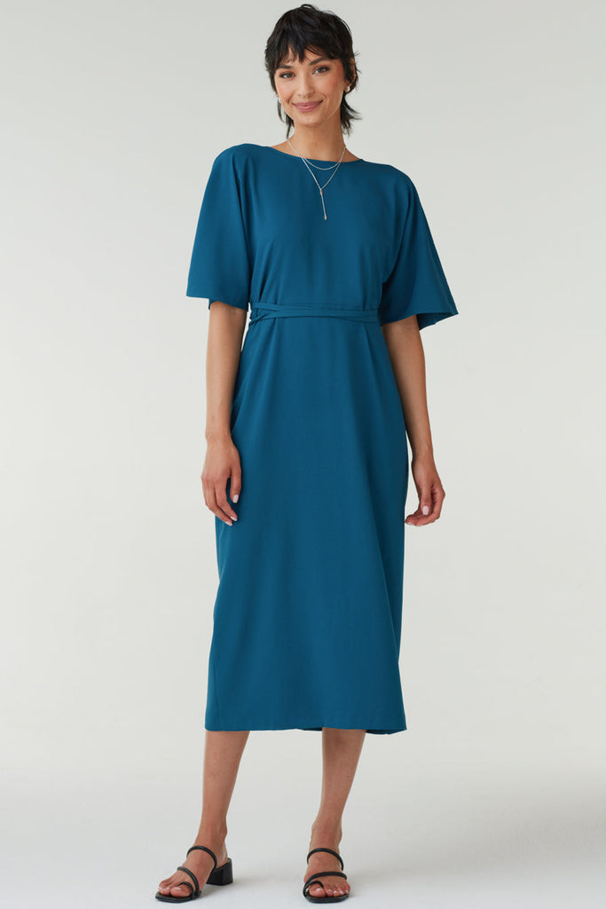VETTA apparel The Convertible Wrap Tie Dress capsule wardrobe