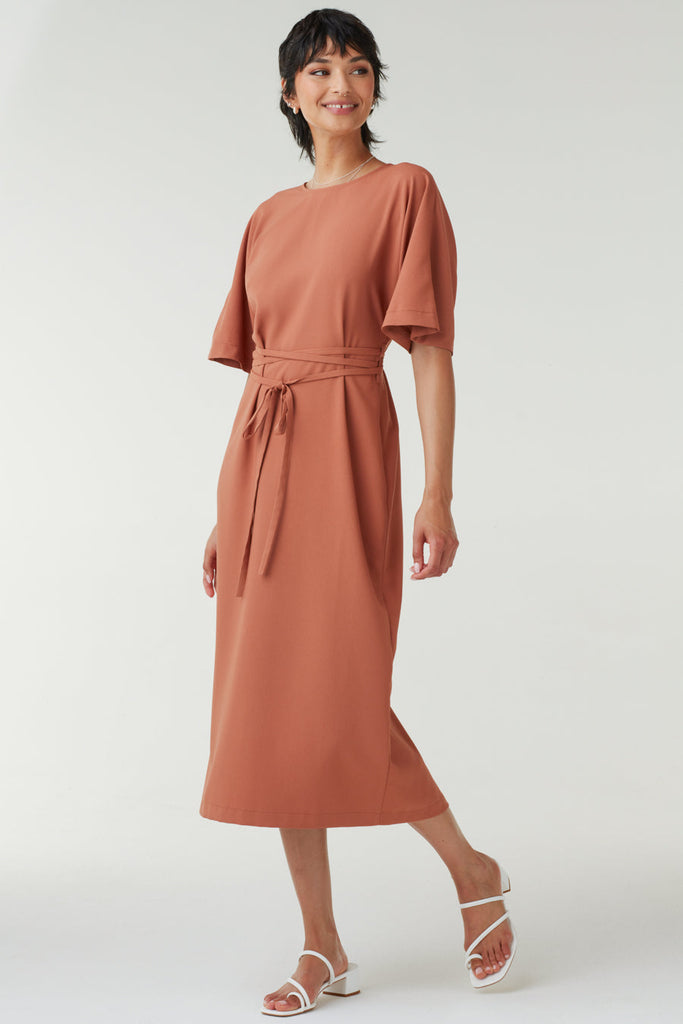 VETTA apparel The Convertible Wrap Tie Dress capsule wardrobe