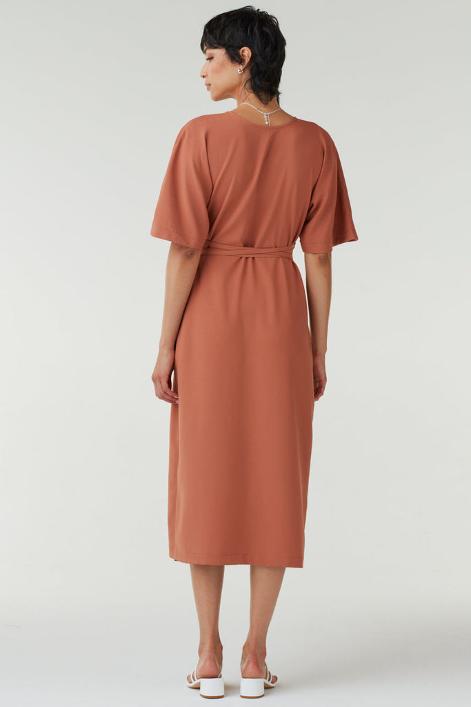 VETTA apparel The Convertible Wrap Tie Dress capsule wardrobe