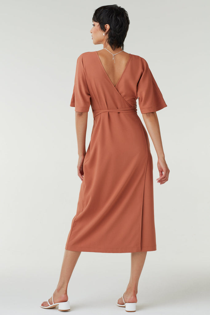 VETTA apparel The Convertible Wrap Tie Dress capsule wardrobe