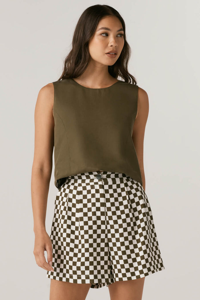 VETTA apparel The Crop Top + Short Set capsule wardrobe