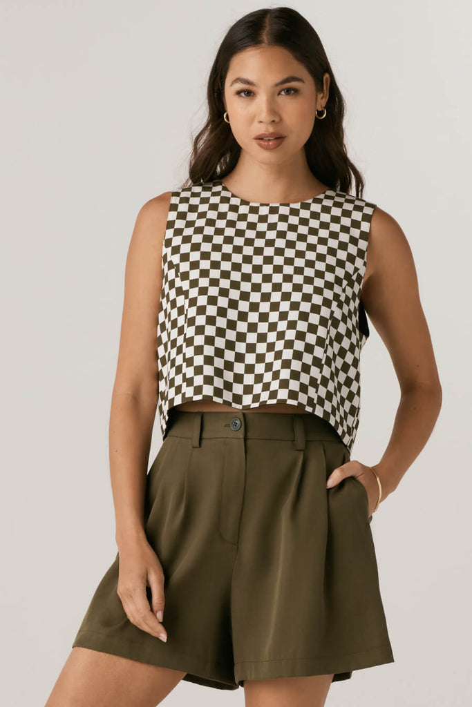 VETTA apparel The Crop Top + Short Set capsule wardrobe