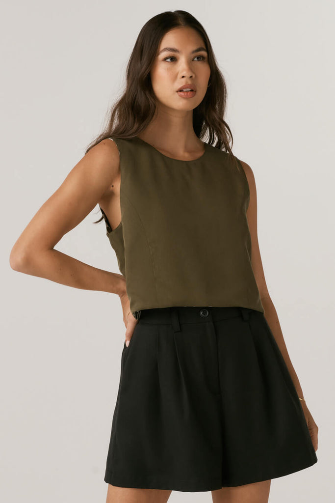 VETTA apparel The Crop Top + Short Set capsule wardrobe