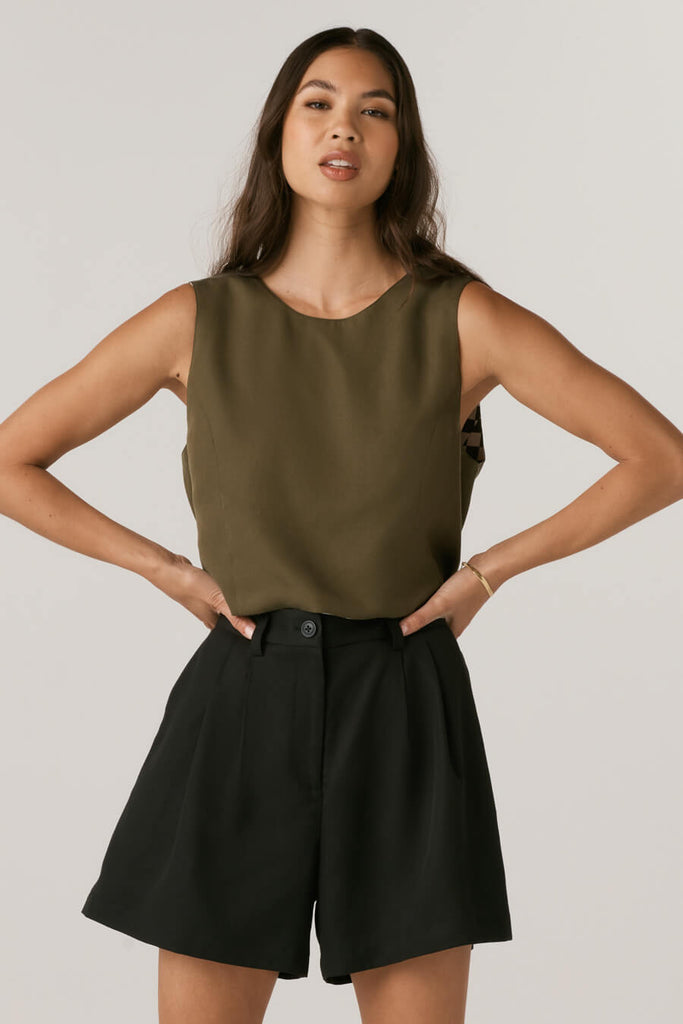 VETTA apparel The Crop Top + Short Set capsule wardrobe