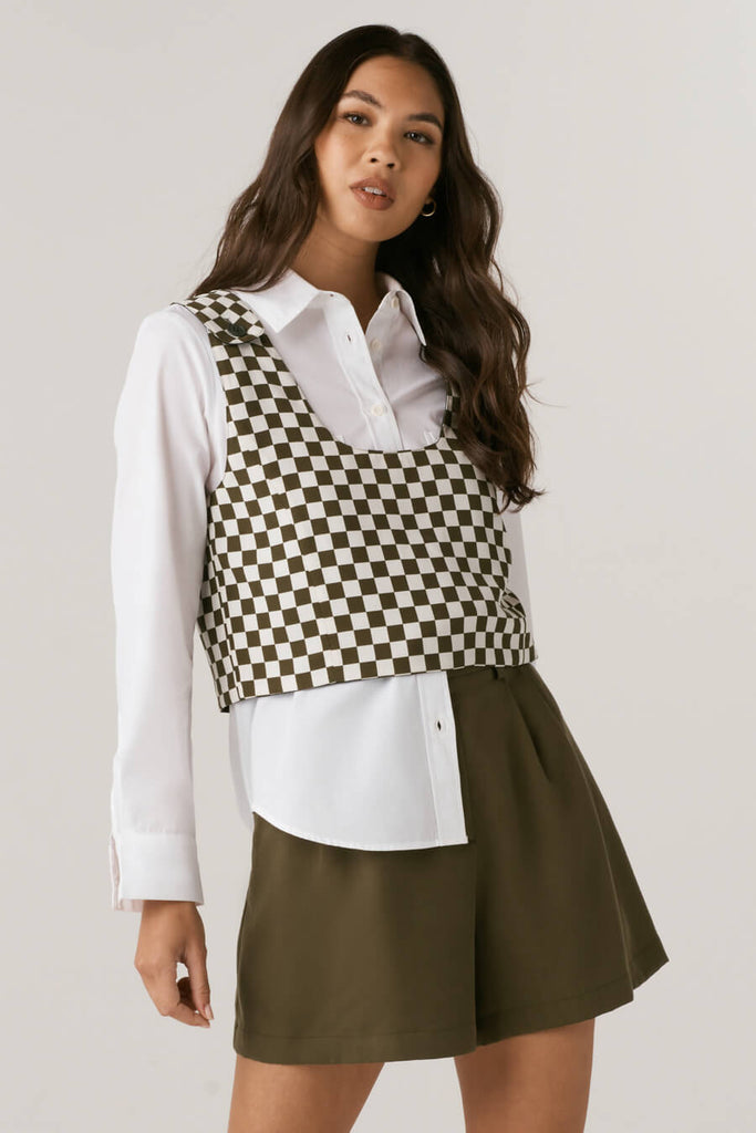 VETTA apparel The Crop Top + Short Set capsule wardrobe