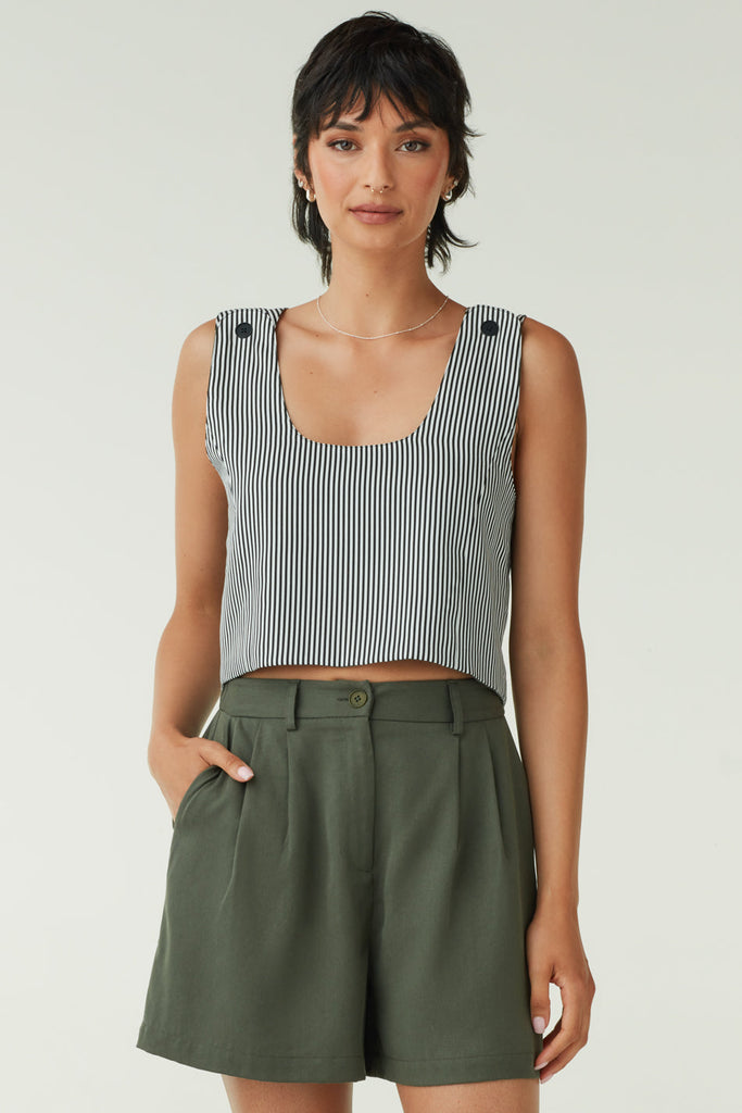 VETTA apparel The Crop Top + Short Set - SALE capsule wardrobe