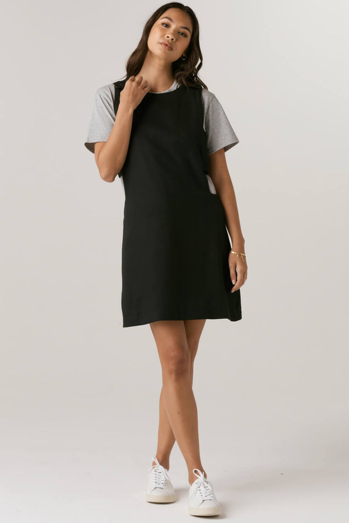 VETTA apparel The Cutout Jumper Dress capsule wardrobe