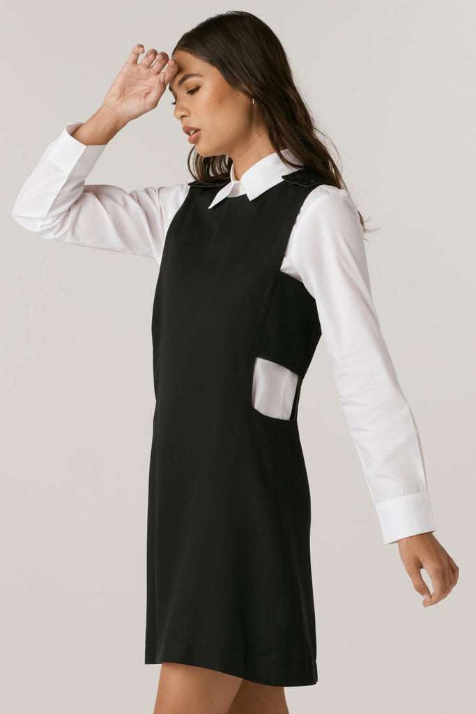 VETTA apparel The Cutout Jumper Dress capsule wardrobe