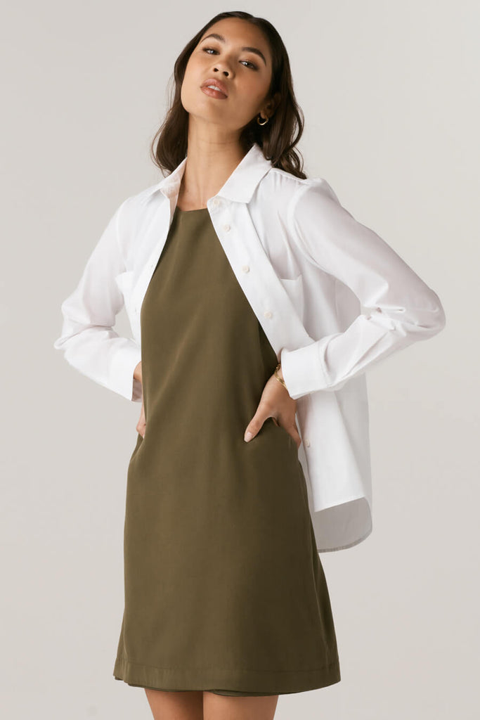 VETTA apparel The Cutout Jumper Dress capsule wardrobe