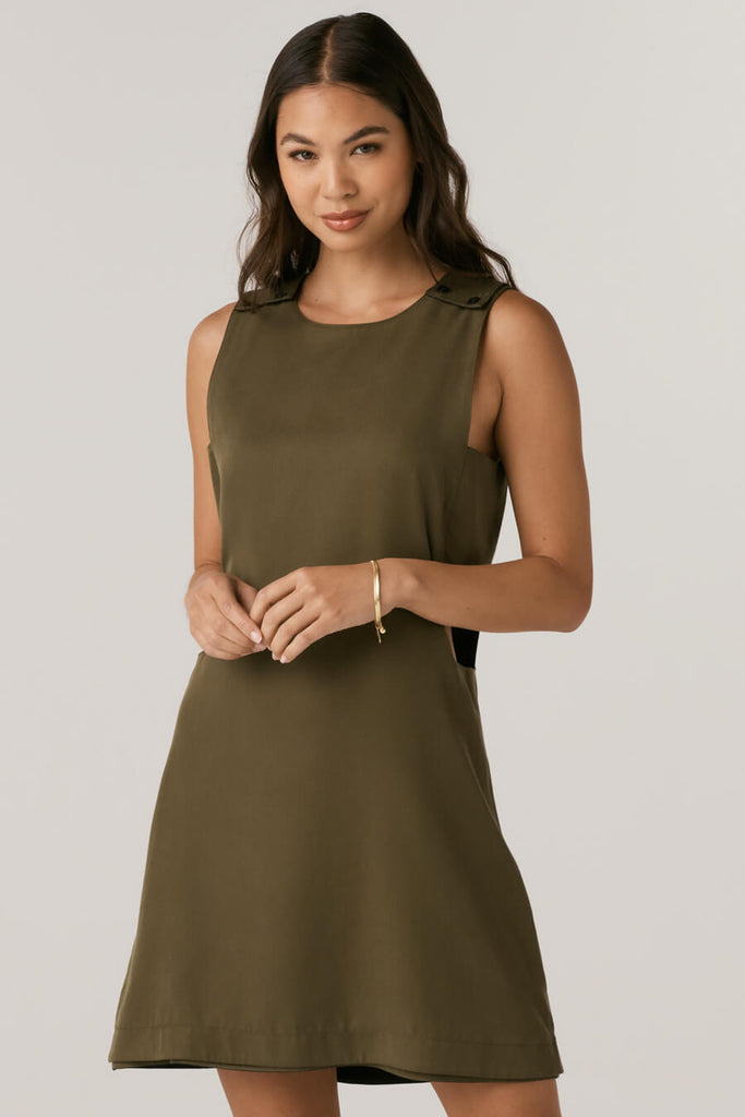 VETTA apparel The Cutout Jumper Dress capsule wardrobe