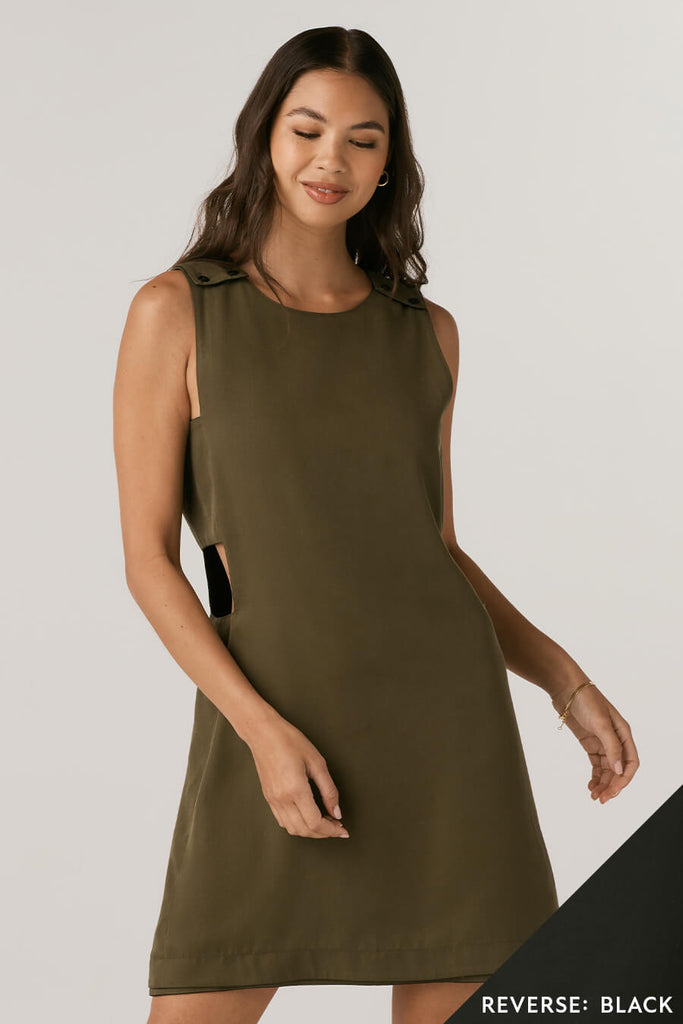 VETTA apparel The Cutout Jumper Dress capsule wardrobe