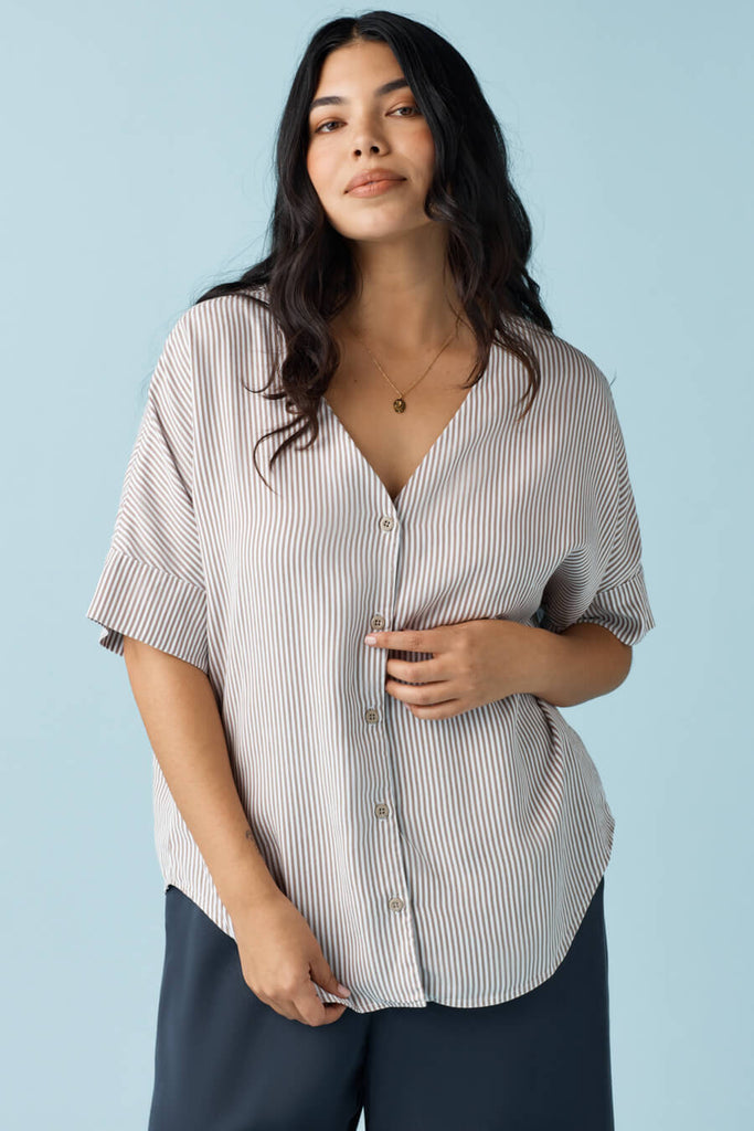 VETTA apparel The Girlfriend Shirt capsule wardrobe