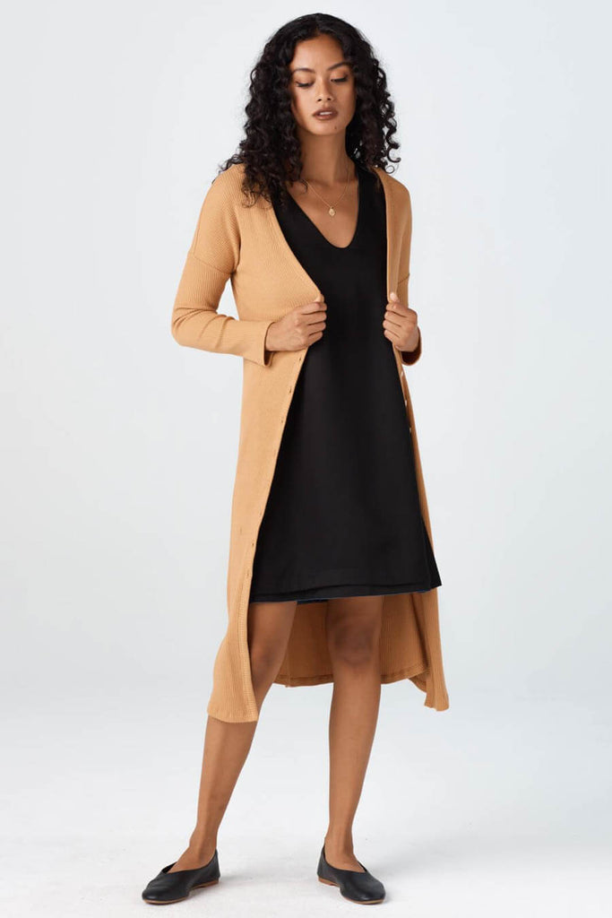 VETTA apparel The Long Cardigan capsule wardrobe
