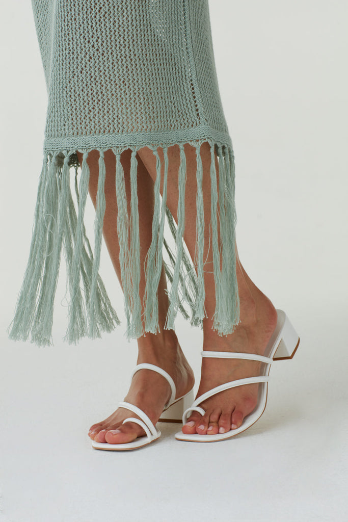VETTA apparel The One Shoulder Knit Set capsule wardrobe