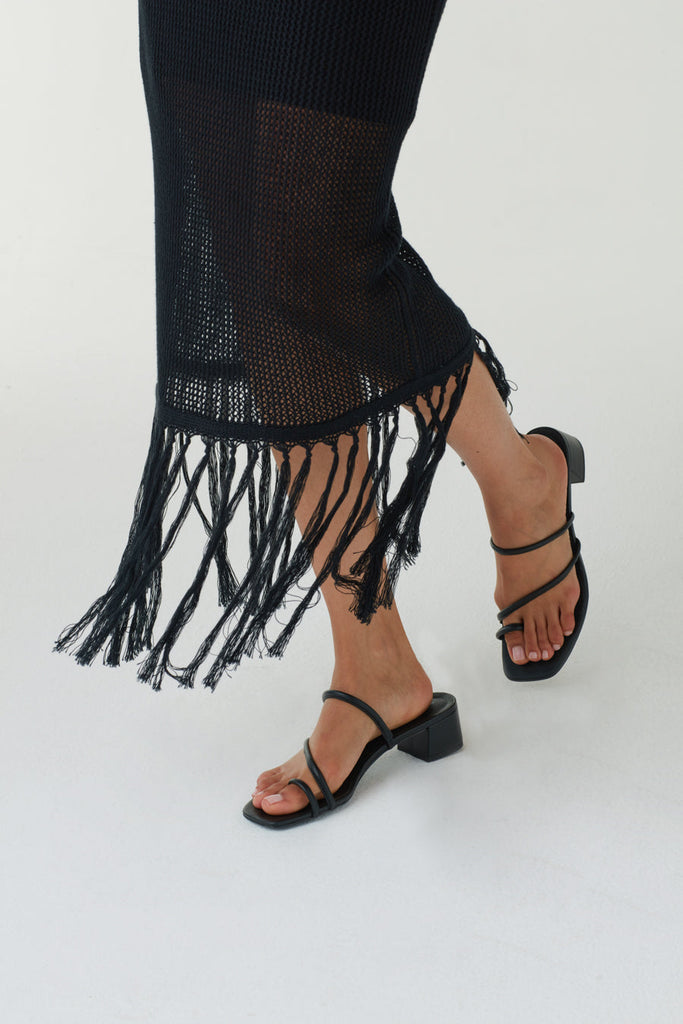 VETTA apparel The One Shoulder Knit Set capsule wardrobe