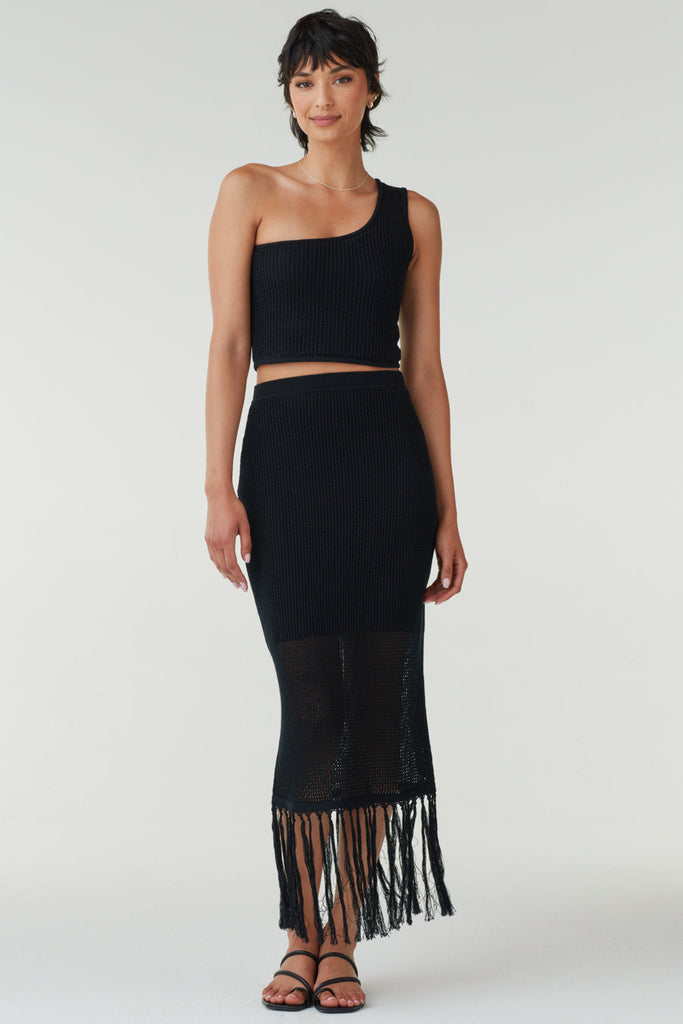 VETTA apparel The One Shoulder Knit Set capsule wardrobe
