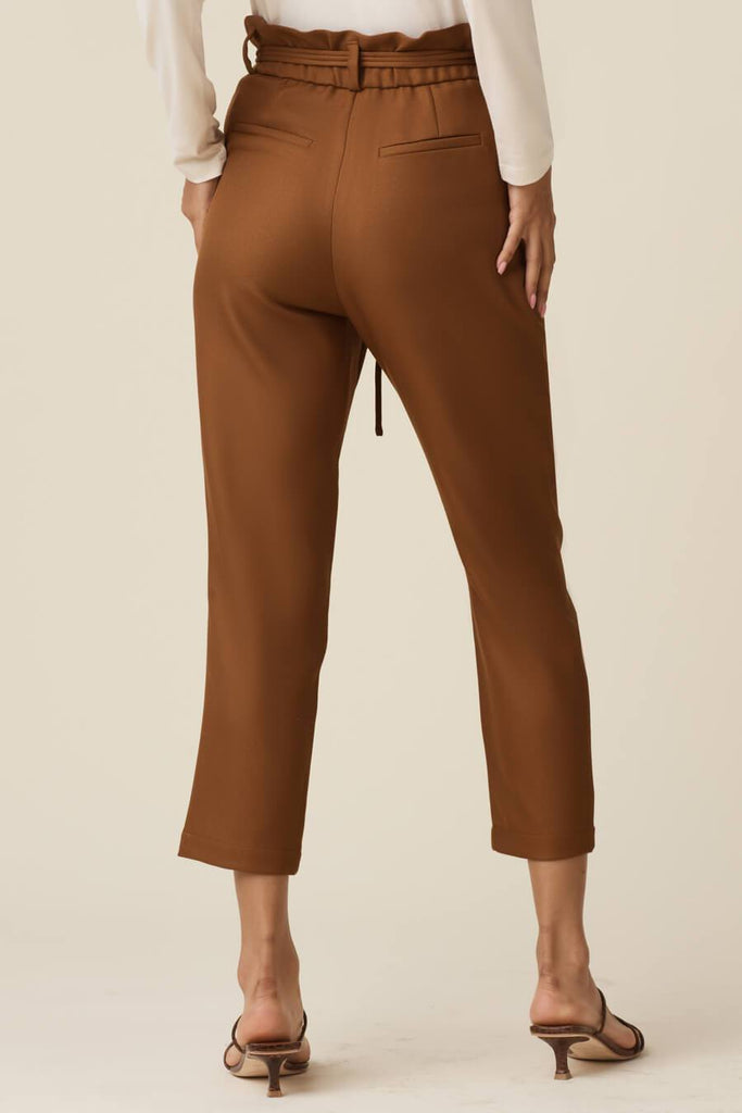 VETTA apparel The Paperbag Tie Pant capsule wardrobe