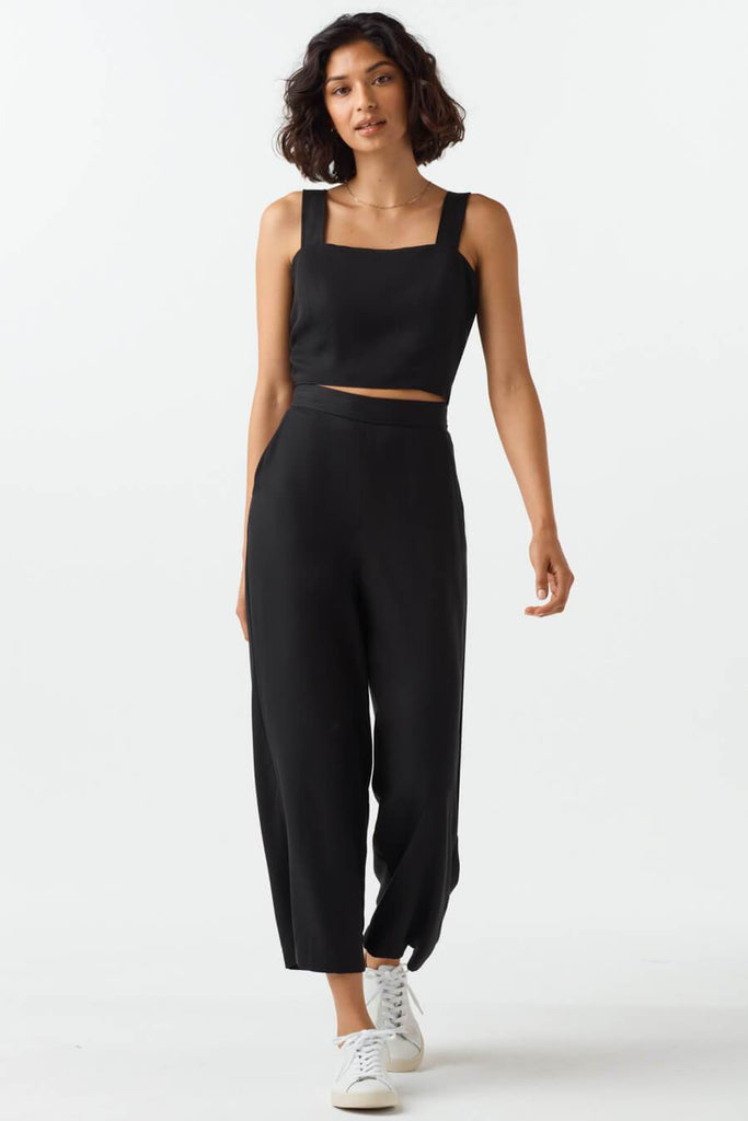 VETTA apparel The Two Piece Apron Jumpsuit capsule wardrobe