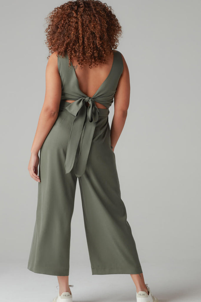 VETTA apparel The Two Piece Apron Jumpsuit capsule wardrobe