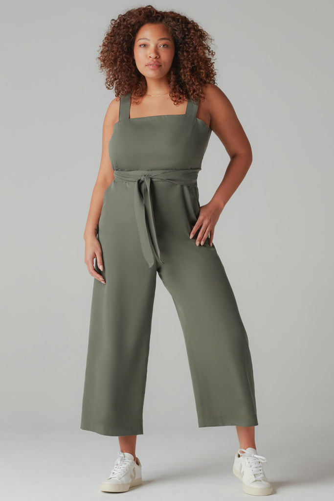 VETTA apparel The Two Piece Apron Jumpsuit capsule wardrobe