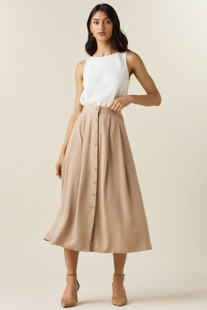 VETTA apparel The Two Piece Midi Dress capsule wardrobe