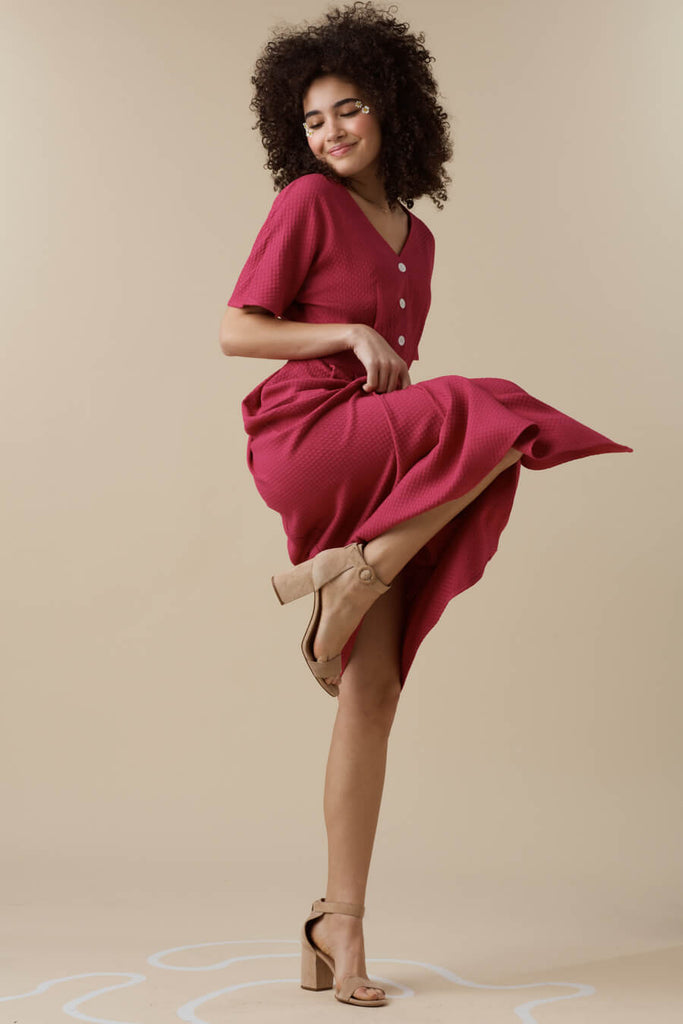 VETTA apparel The Two Piece Midi Dress - Limited Edition capsule wardrobe