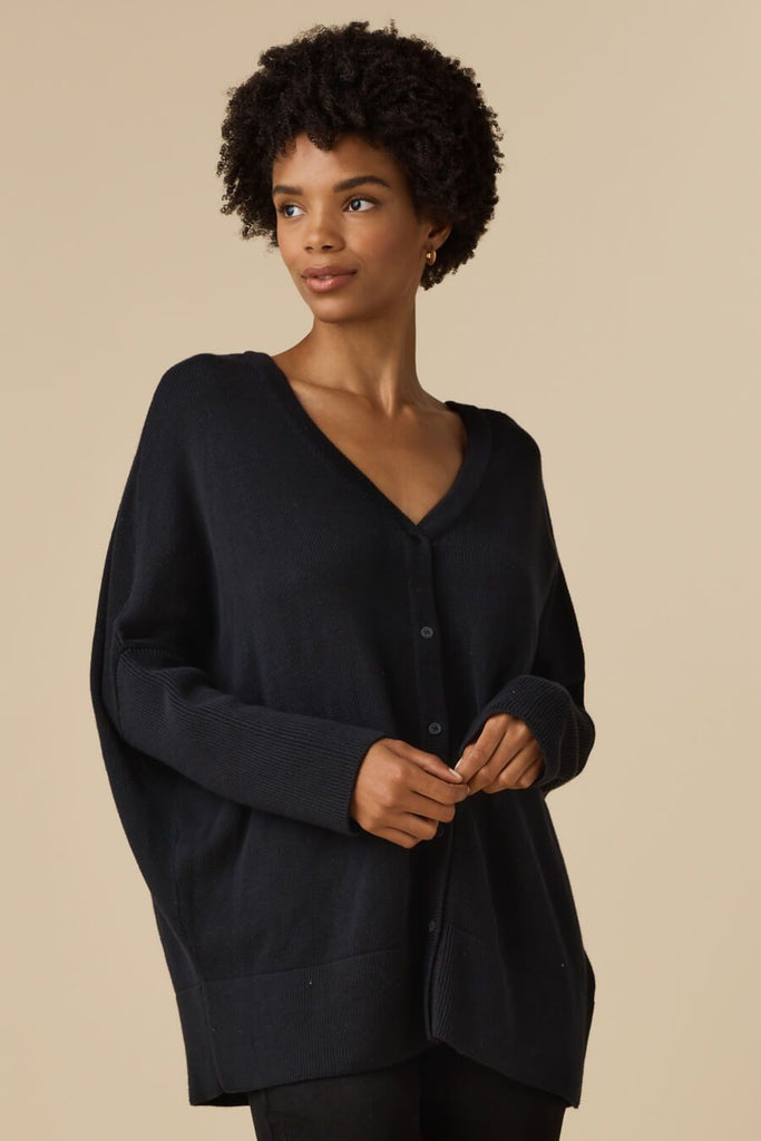 VETTA apparel The V-Neck Oversized Sweater capsule wardrobe