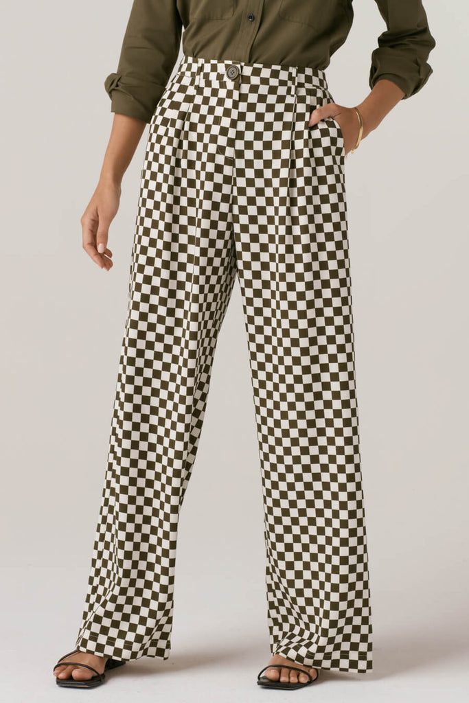VETTA apparel The Wide Leg Trouser capsule wardrobe