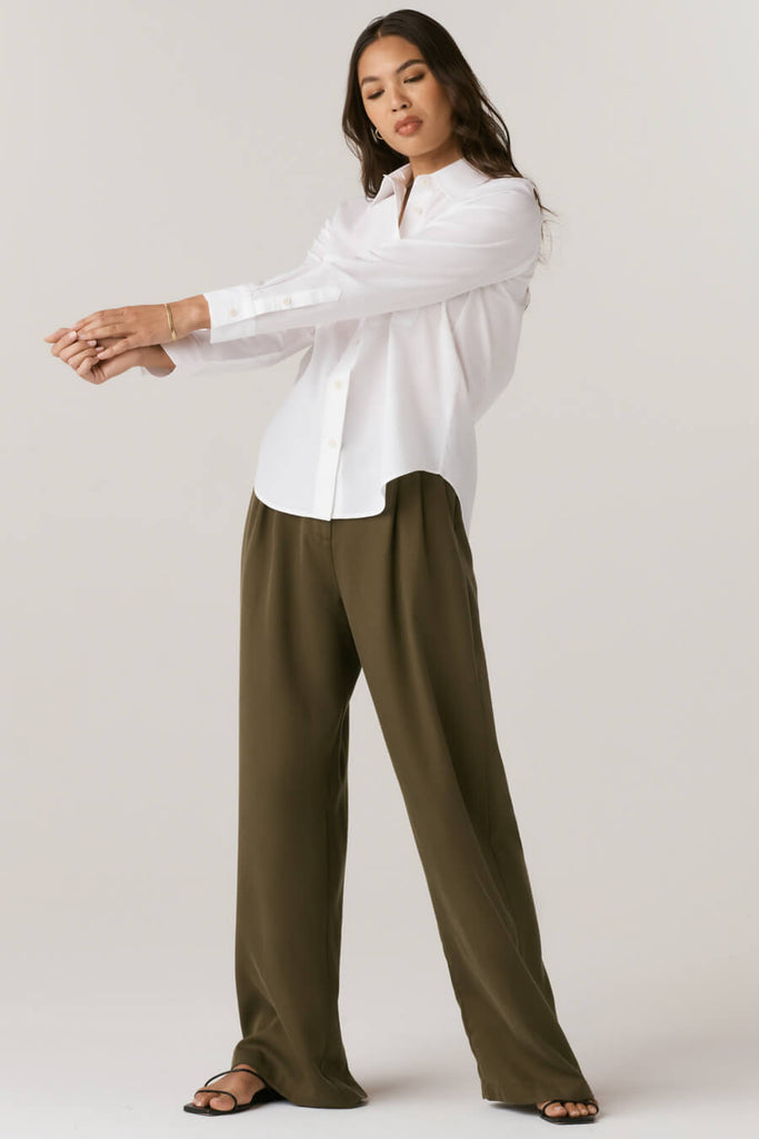 VETTA apparel The Wide Leg Trouser capsule wardrobe