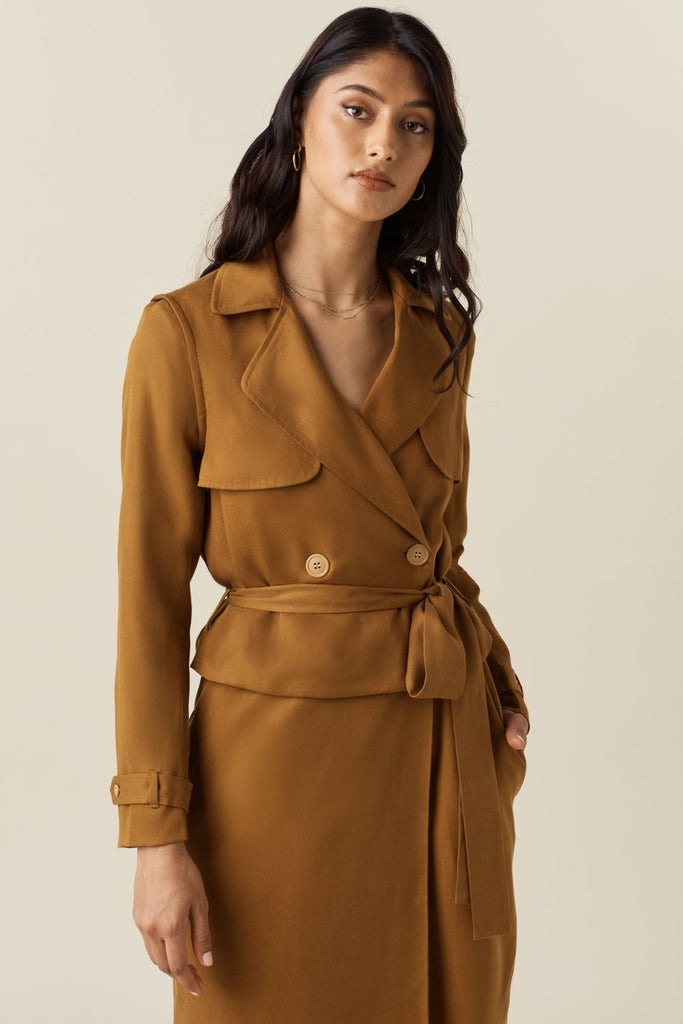 VETTA The Convertible Trench capsule wardrobe