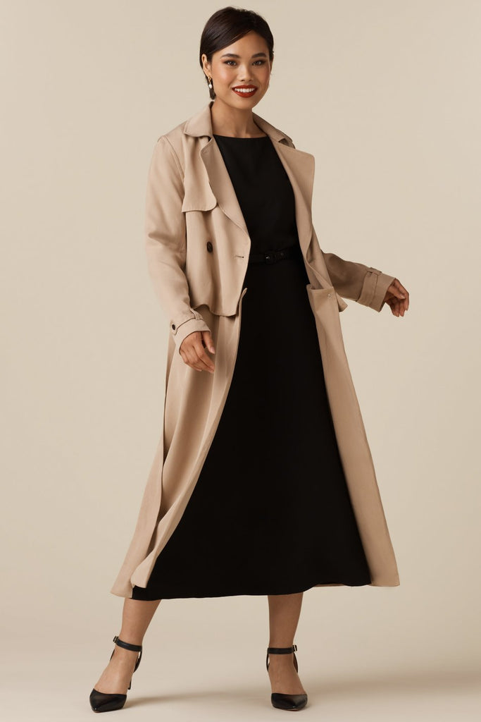 VETTA The Convertible Trench capsule wardrobe