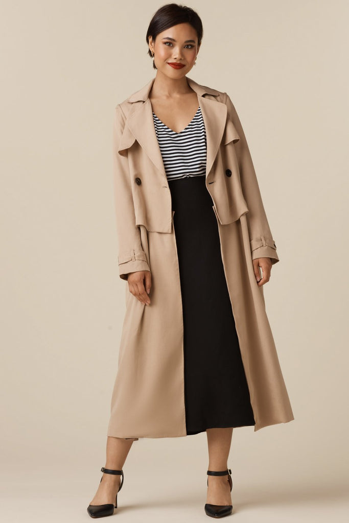 VETTA The Convertible Trench capsule wardrobe