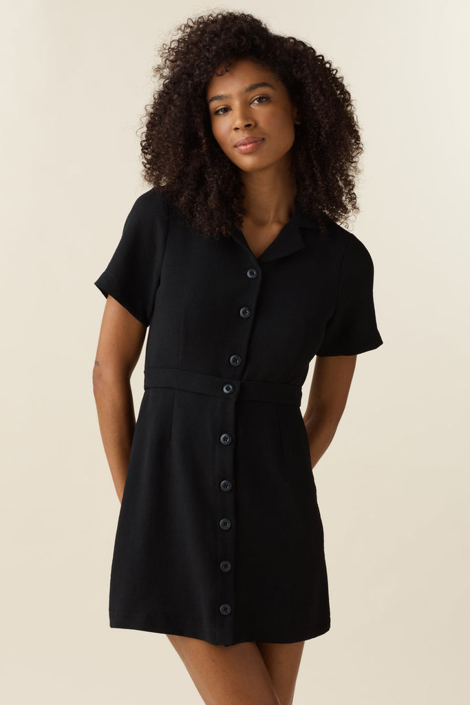 VETTA The Notch Collar Two Piece Dress - Limited Edition capsule wardrobe