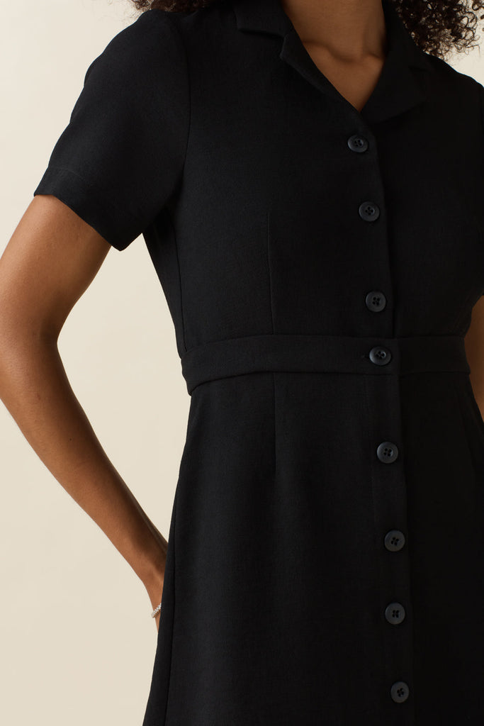 VETTA The Notch Collar Two Piece Dress - Limited Edition capsule wardrobe