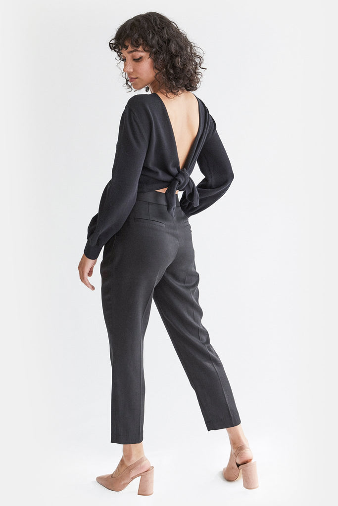 VETTA The Pleated High Waist Trouser capsule wardrobe