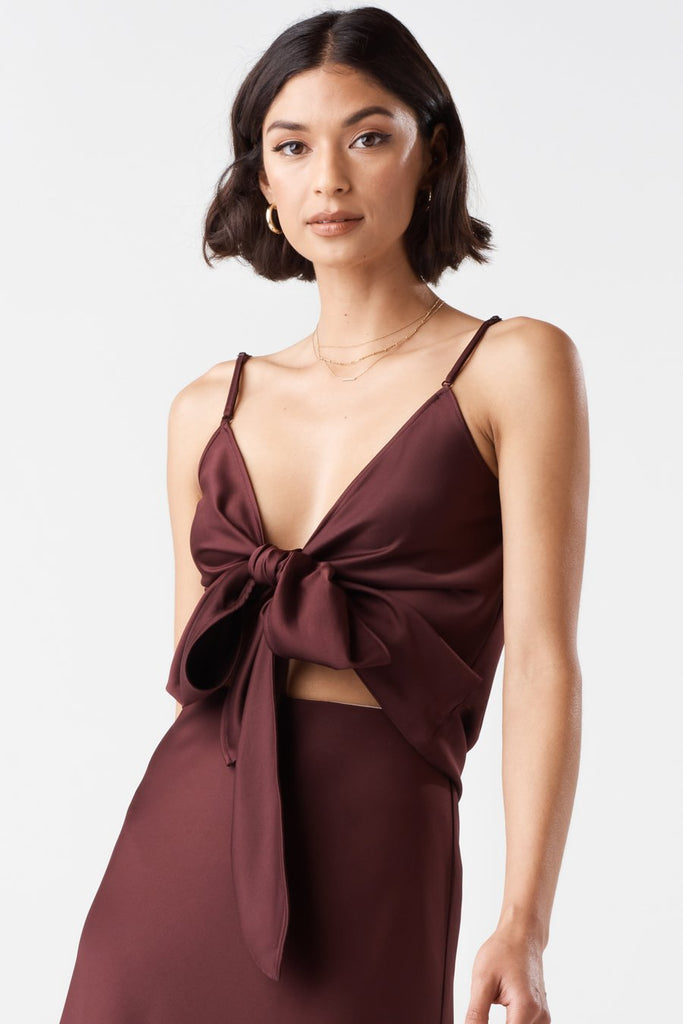 VETTA The Satin Wrap Tank capsule wardrobe