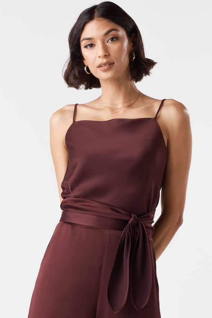 VETTA The Satin Wrap Tank capsule wardrobe