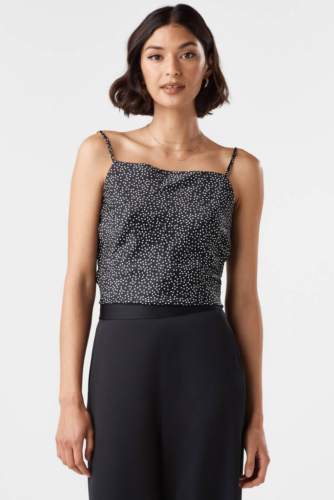VETTA The Satin Wrap Tank capsule wardrobe
